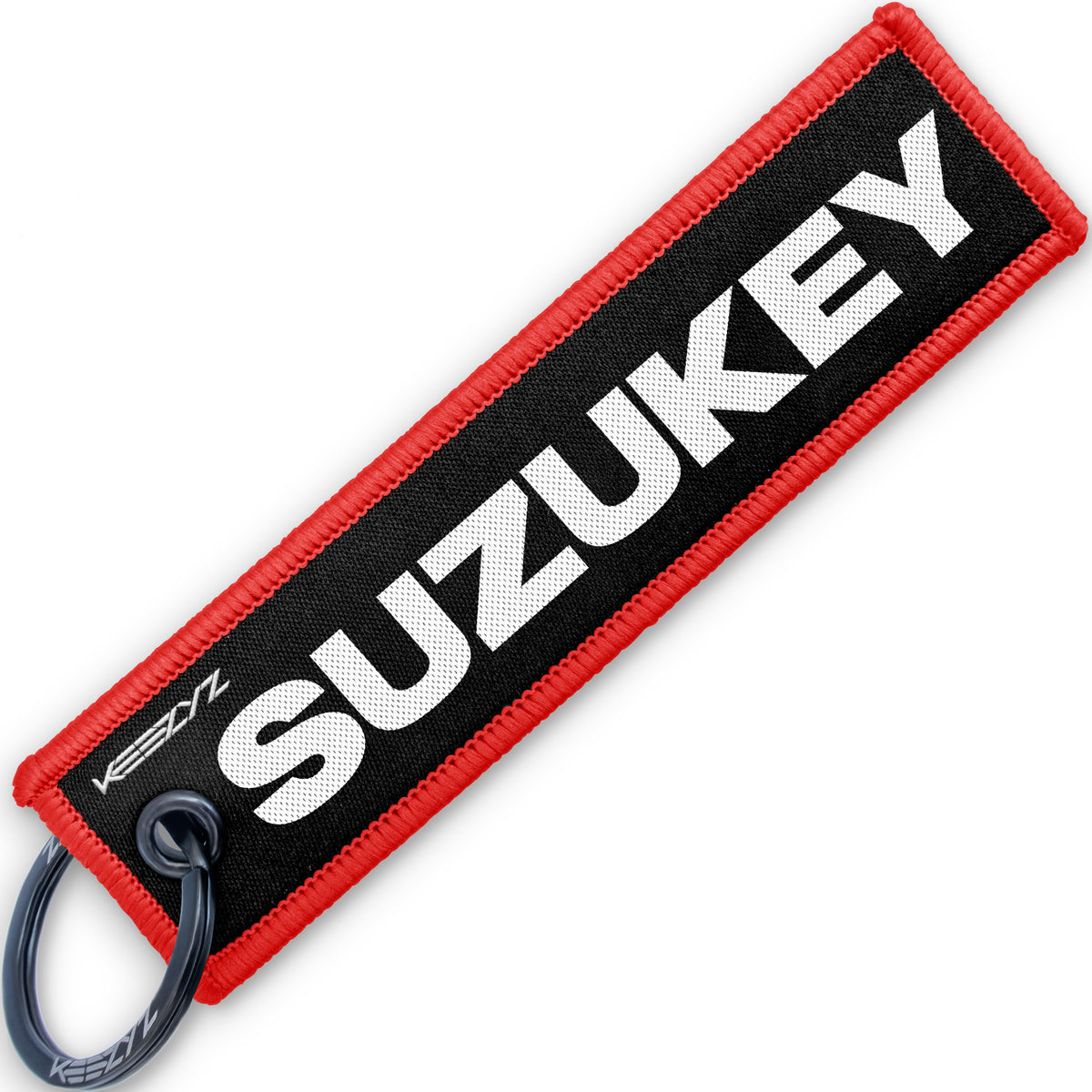Keezyz Suzukey keychain with Red border